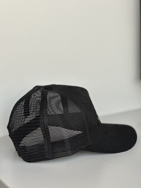 Franz Jäger Base Cap Mesh Black Stitch